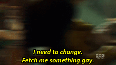 A classic line to go down in history.