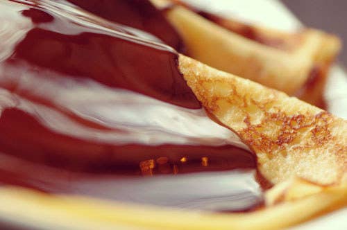 You were at a diner... Your high school crush was there...and there was Nutella®. What a night.