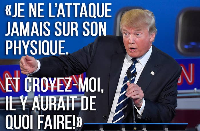 Le bestof des citations de Donald Trump lors du deuxième