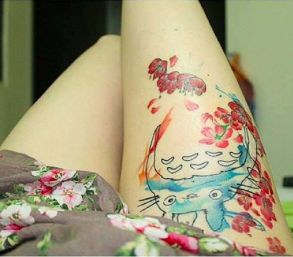 Studio Ghibli ghosts by Beth Swilling TattooNOW