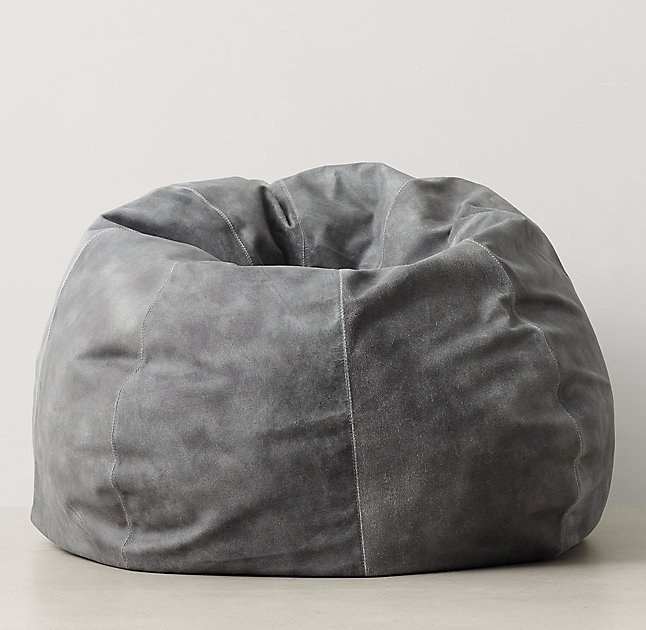 Restoration Hardware s New Teen Lineup Includes 600 Leather Bean Bags