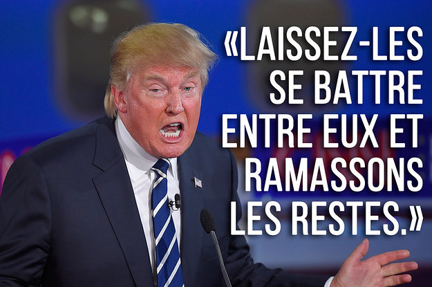 Le bestof des citations de Donald Trump lors du deuxième