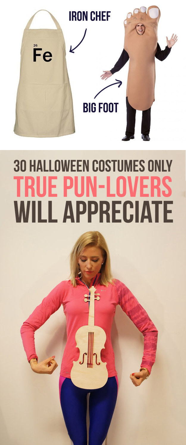 30 Halloween Costumes Only True Pun Lovers Will Appreciate