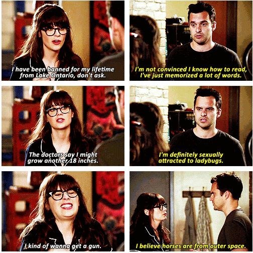 new girl quotes jess and nick