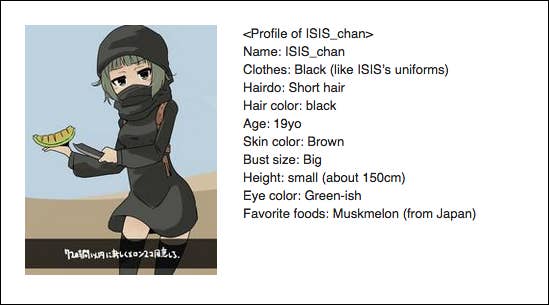 Full article: ISIS-chan – the meanings of the Manga girl in image