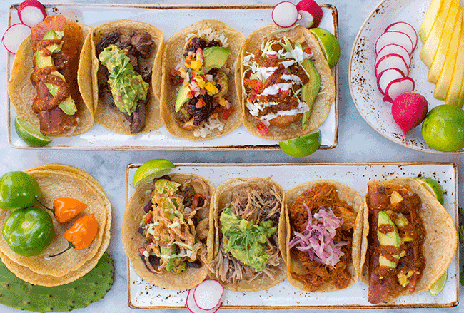 What's your taco fantasy? Puesto can make them come true. There's chicken al pastor, chicken verde, carnitas, lamb barbacoa, potato soy chorizo veggie, tuna asada, lobster, filet mignon -- the list goes on (seriously)!