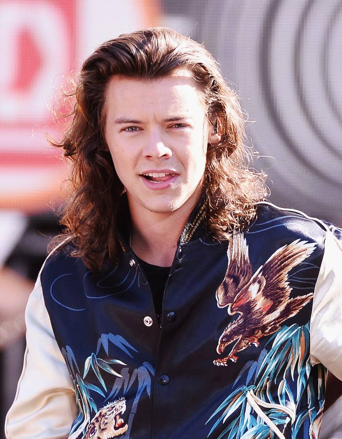 Harry Styles Straight Hair Must Be Stopped