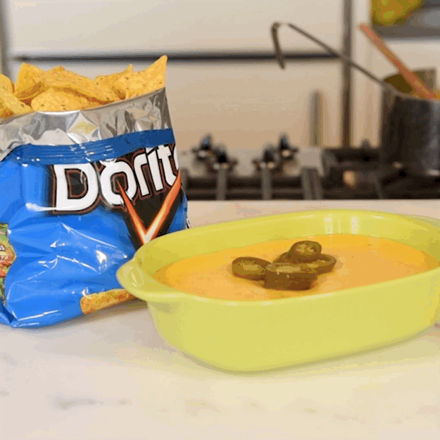 More Doritos? Pickled jalapeños? Cilantro? Pico de gallo? Onions? The possibilities are literally endless.