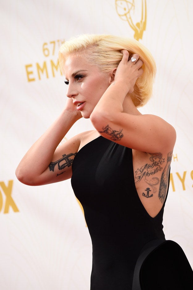 chinese dress ladies Champagne Lady Gaga One Shoulder Dress Empire Waist Prom Celebrity For   Hoprom