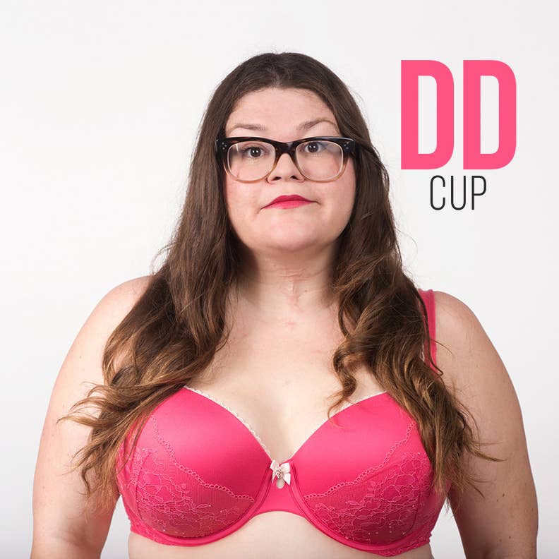 Woman with 36C chest learns she's been wearing unflattering cups 6 sizes  too small