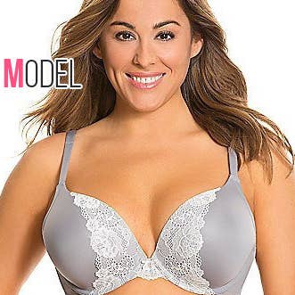 Buy Cacique Lane Bryant Smooth Boost Plunge Plus Size Bra Online