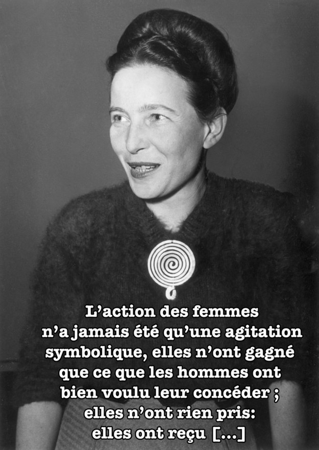 Les meilleures citations de Simone de Beauvoir