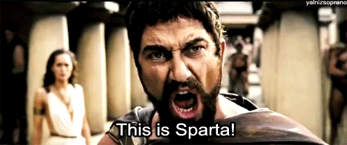 Eine Leistung, die an "Das ist Sparta!" erinnert