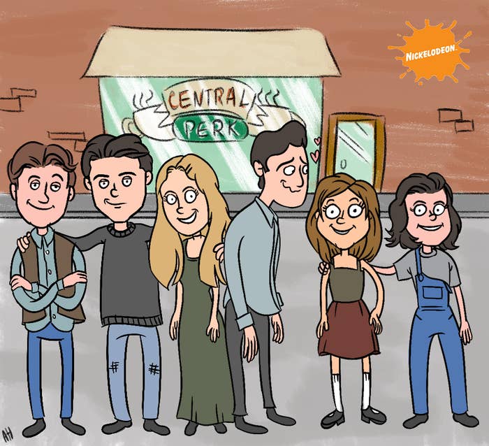'90s TV Shows Reimagined As Nickelodeon Cartoons