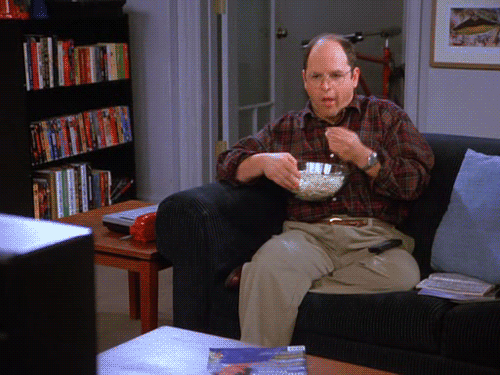 Suddenly all your snacks are gone and you don't remember eating them, what a waste of snack time.