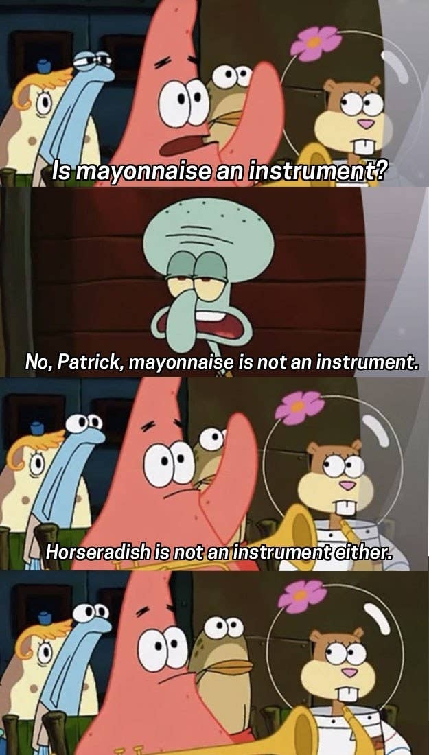 patrick spongebob quotes