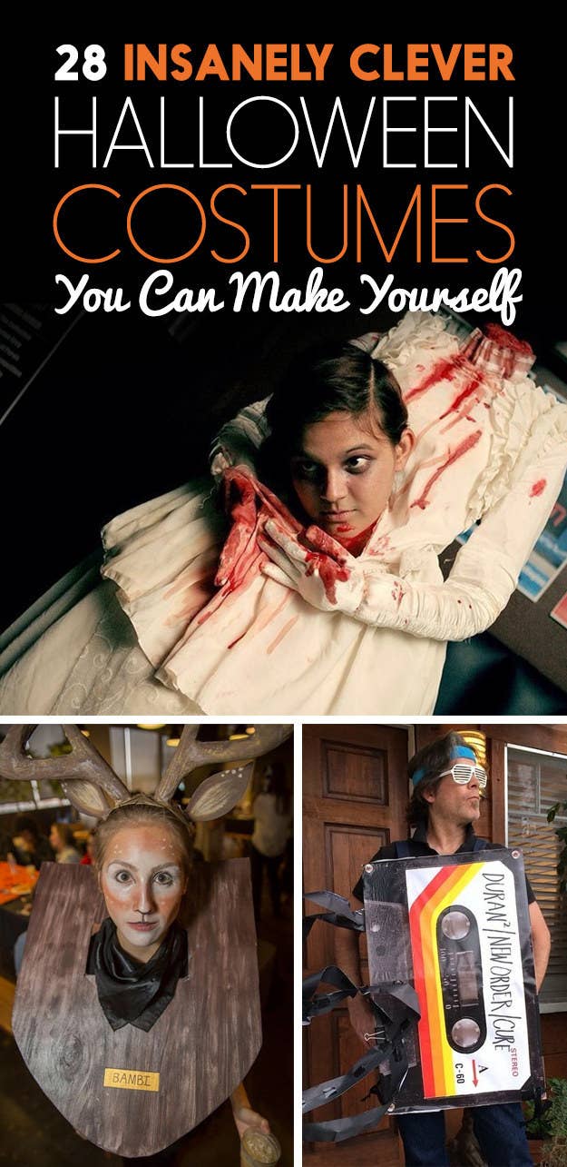 22 Unexpected Halloween Costumes You Can Make Yourself