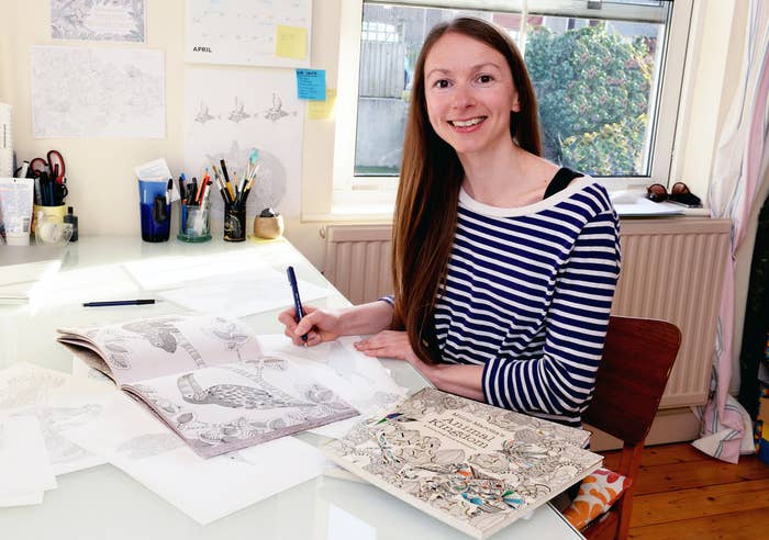Download This Coloring Book For Adults Will Make You Feel Young Again