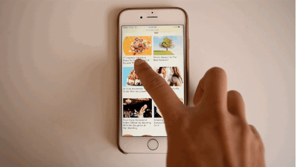 In Safari, Messages, or Mail, press down on any link to preview it. In Safari, you can also press down then swipe up to copy the URL or add it to your reading list.