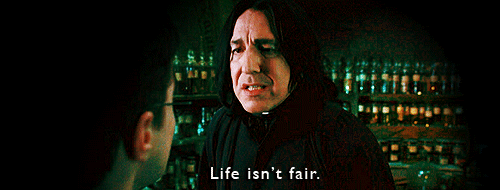 The first six books displayed Snape to be a heartless, cruel teacher. It isn't until later that you realize why he acts the way he does and it breaks your heart. Those who haven't read the last book will never know what I'm talking about and that is almost as heartbreaking as Snape's life journey.