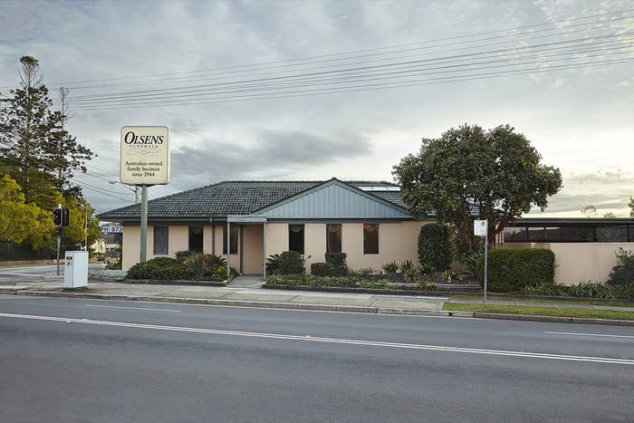This one has been tastefully repurposed into a funeral home.