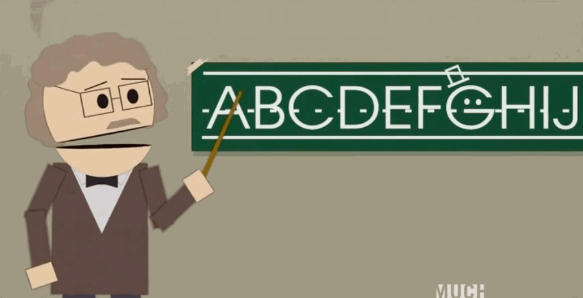 🎶 "A, B, C, D, E, F, Guy..." 🎶