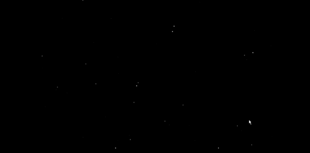 This was the freakin' best. You could stare at these stars go by for hours. Can't you just feel the Starship Enterprise surrounding you as you seek out new life and new civilizations? Engage.