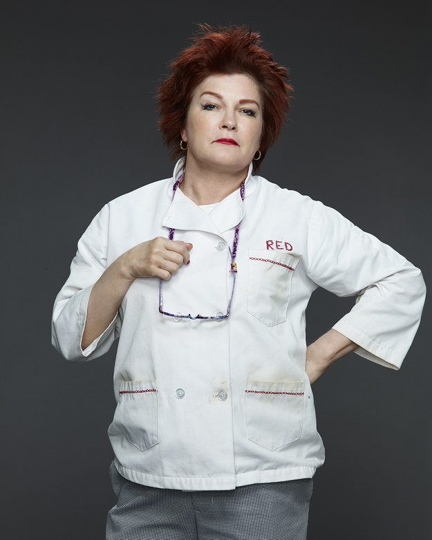 Red from "Orange Is the New Black"