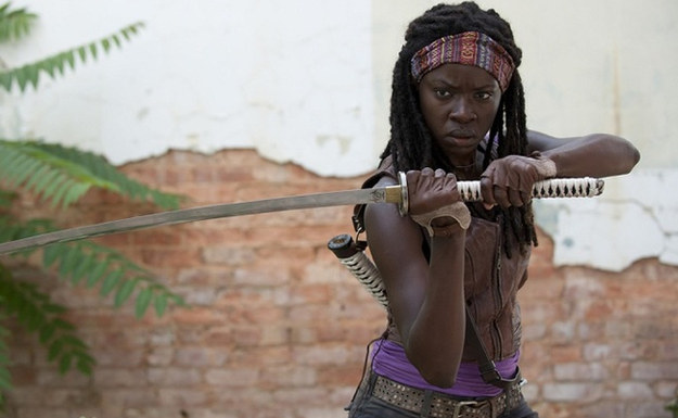 Michonne from "The Walking Dead"