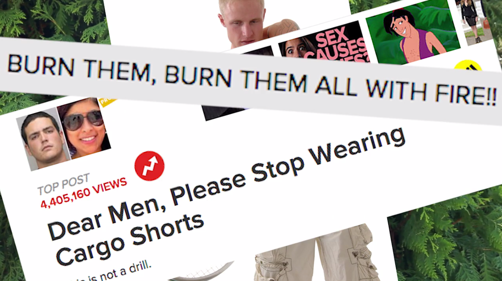 buzzfeed stop wearing cargo shorts