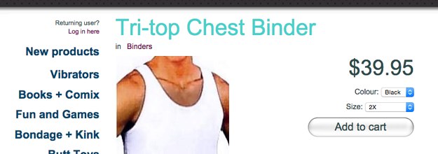 Chest Binder – Edichart Shopping Mall