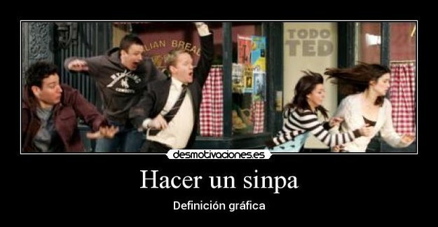 Irse sin pagar de un local.