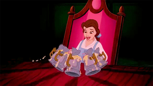 Princesses love poppin bottles.