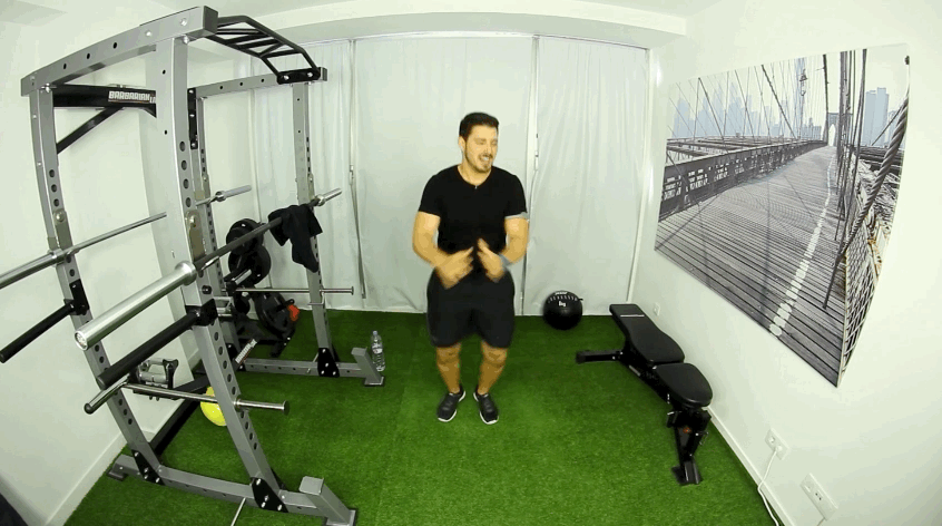 Los ejercicios de intervalos de alta intensidad, mejor conocidos como HIIT, son una excelente solución si lo que te sobra es condición pero te falta tiempo. El entrenador personal Sergio Peinado te va a hacer sufrir un poquito con esta rutina pero definitivamente va a valer la pena. Dificultad: AltaDuración: 15 minutos