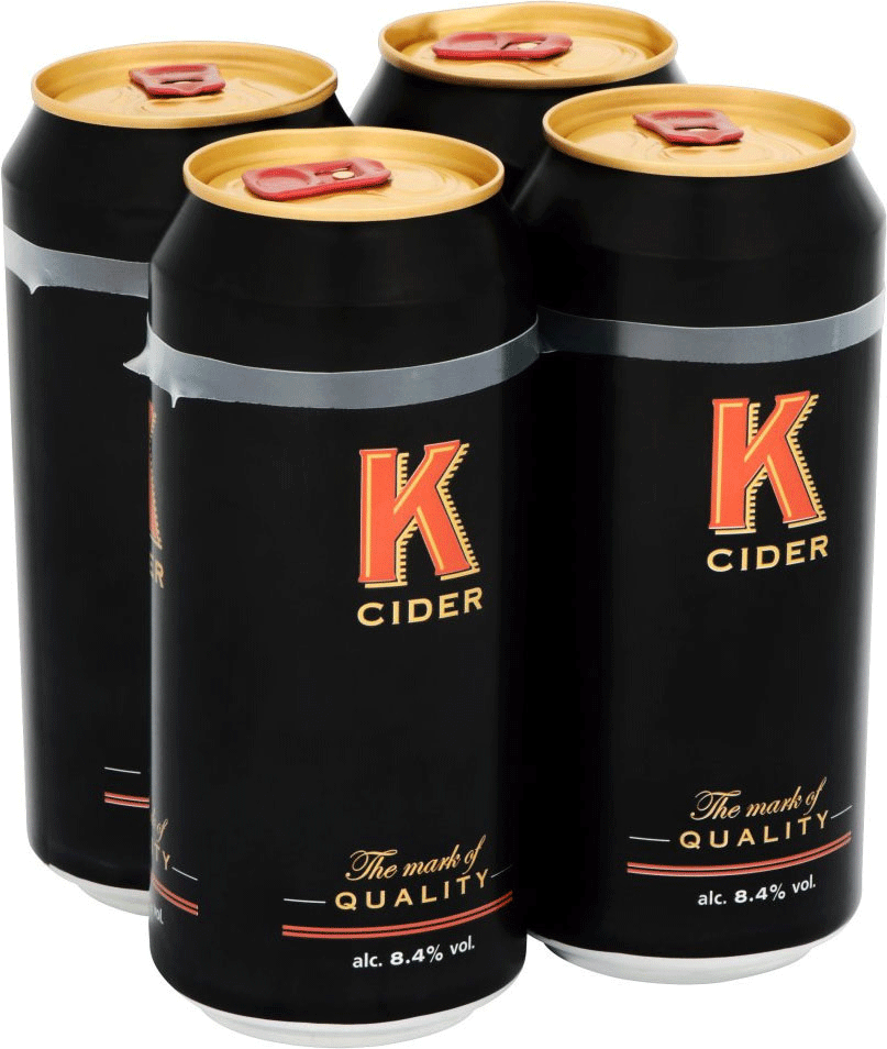 It was some brand of horrific cider.