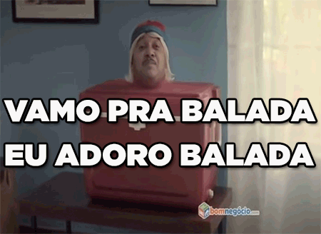 "Miga, tô muito animada hoje!"