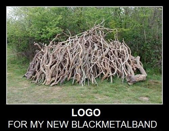 Death Metal Logo Meme