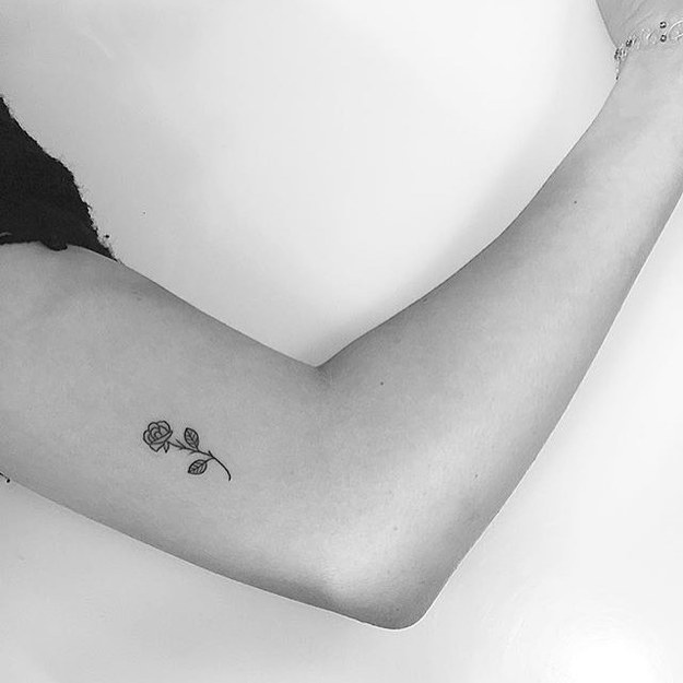 Rose on your arm