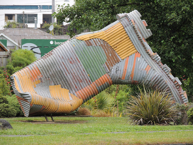 Taihape's big gumboot