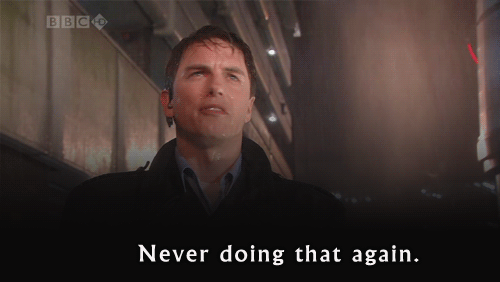 ...until you have to fly home.