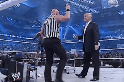Reminder: Donald Trump Was Stunned By Stone Cold Steve Austin In Wwe