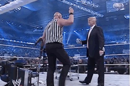 Reminder: Donald Trump Was Stunned By Stone Cold Steve Austin In Wwe