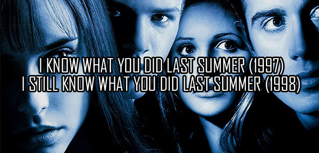 Starring: Jennifer Love Hewitt, Freddie Prinze Jr, Sarah Michelle GellarWhen four friends accidentally hit and kill a man on a road at night, they start to panic and decide to dump the body into the sea. A year later, they all try to settle down again, but one of the friends receives a note in the post, with the words 'I know what you did last summer'. As each of the friends gains their own reminder, they finally accept the one thing they feared the most; someone knows what happened that night, and now they're out for revenge.