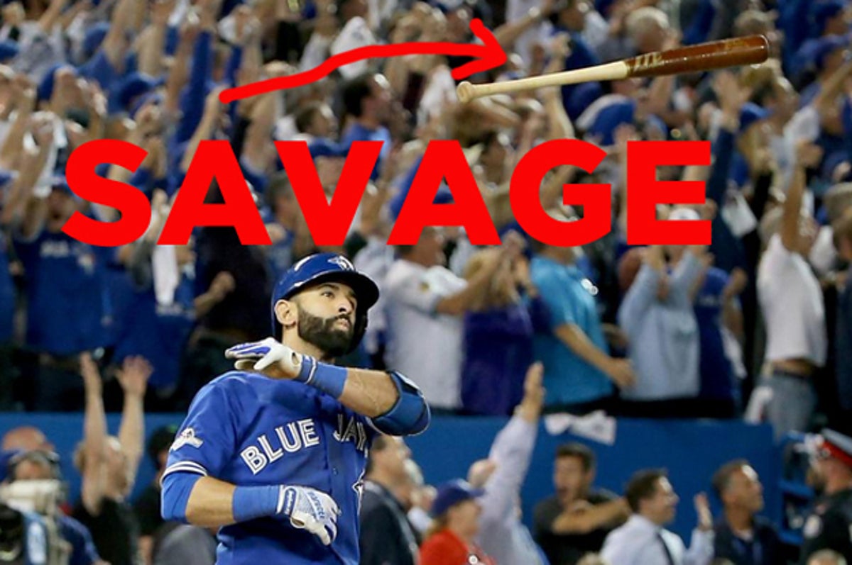 Canadians Are Going Crazy Over Jose Bautista's Savage Bat Flip