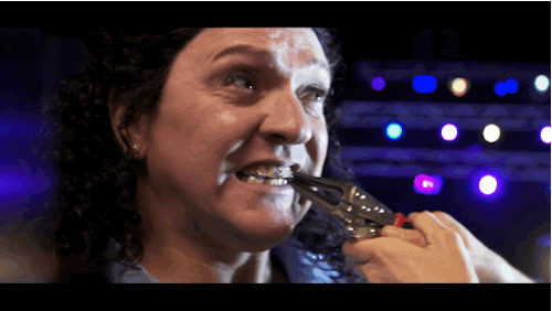 You Need To See Chris Lilley As A Sexy Dental Hygienist In The Stafford
