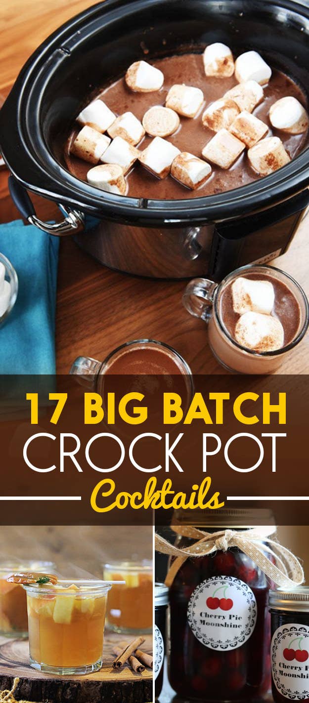 Slow Cooker Cocktails - Slow Cooker Drink Recipes