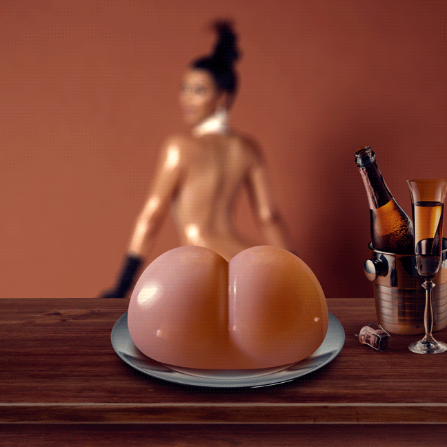 Behold: The jello mold to break the internet. PS: Works best with peach flavor.