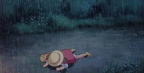 Crying is usually involved.