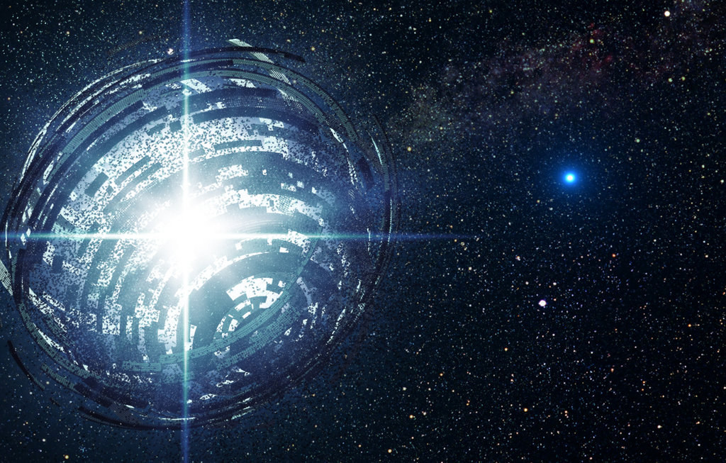 Durante años, algunos científicos han teorizado que la evidencia más obvia de una civilización superior, serían megaestructuras construidas alrededor de su estrella.