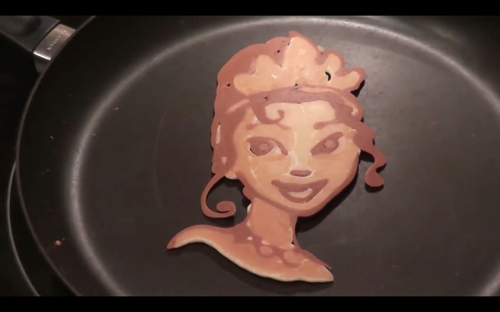 O sapo virou príncipe, e a princesa virou panqueca...